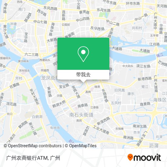 广州农商银行ATM地图