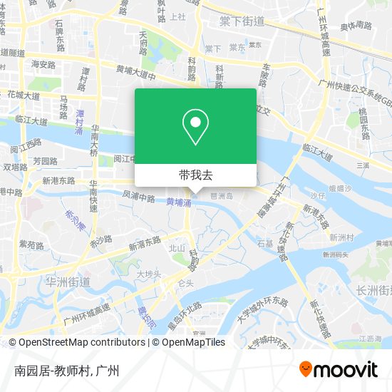 南园居-教师村地图