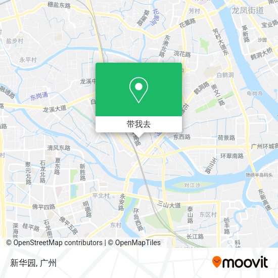 新华园地图