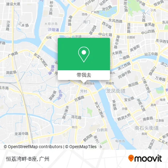 恒荔湾畔-B座地图
