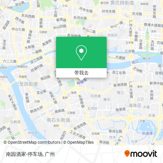 南园酒家-停车场地图