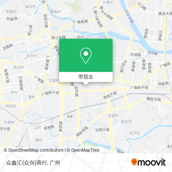 众鑫汇(众兴)商行地图