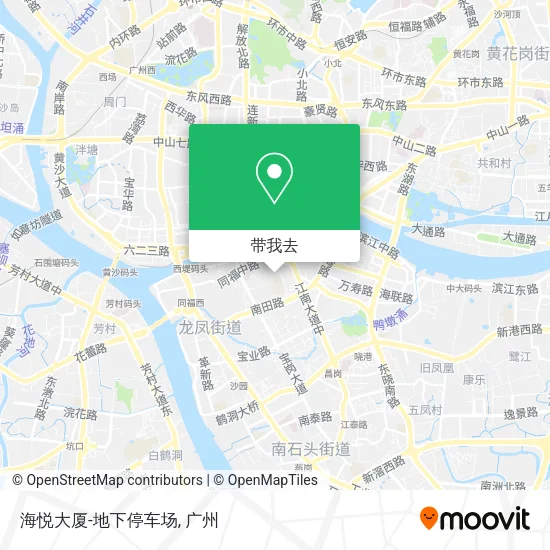 海悦大厦-地下停车场地图