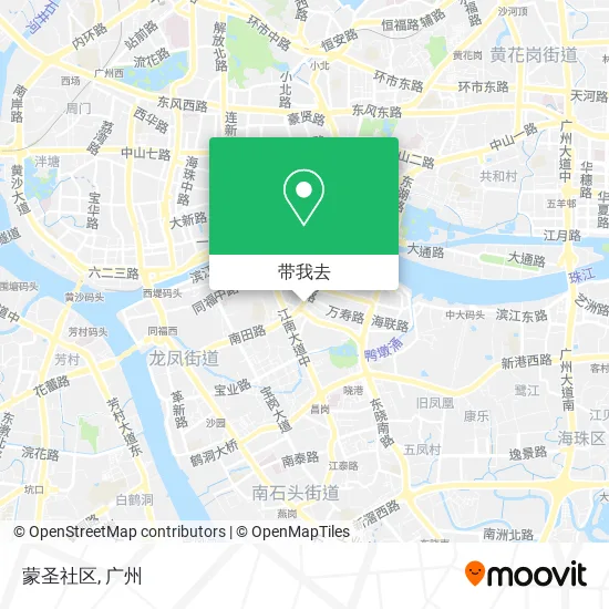 蒙圣社区地图