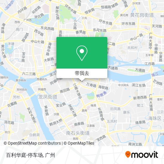 百利华庭-停车场地图
