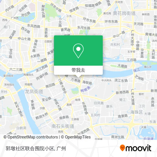 郭墩社区联合围院小区地图
