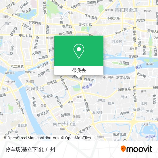 停车场(基立下道)地图