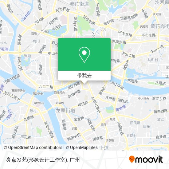 亮点发艺(形象设计工作室)地图