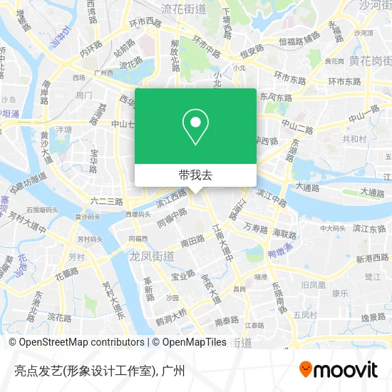 亮点发艺(形象设计工作室)地图
