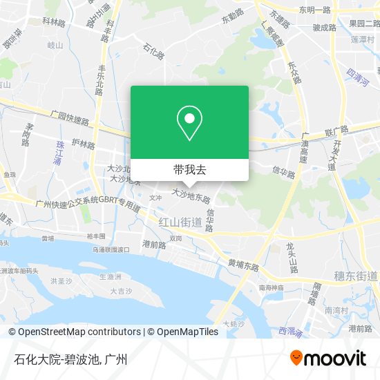 石化大院-碧波池地图