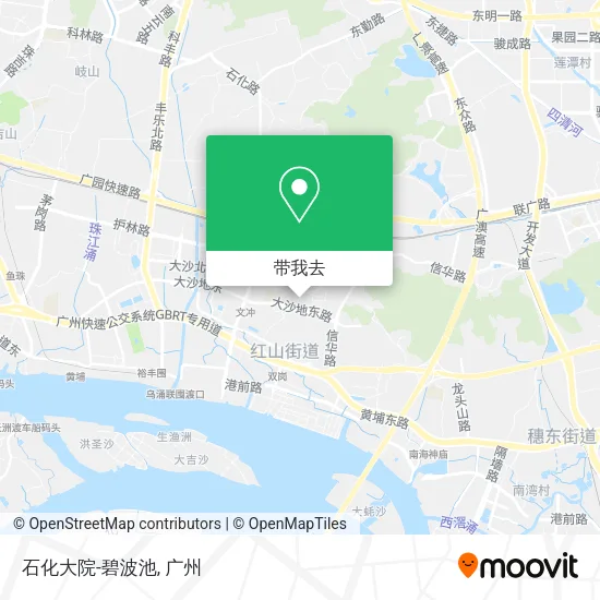 石化大院-碧波池地图