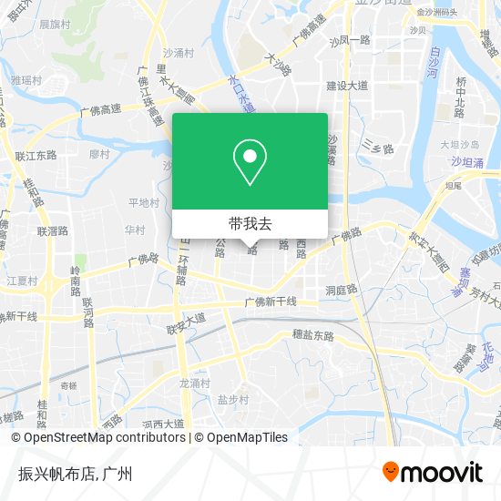 振兴帆布店地图