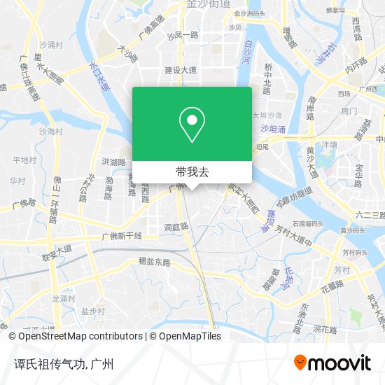 谭氏祖传气功地图