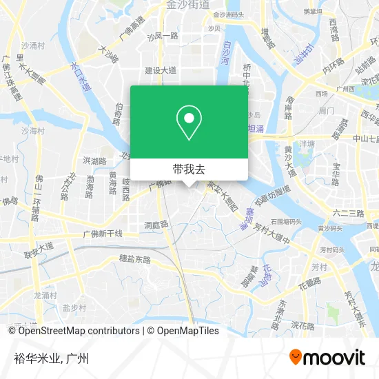 裕华米业地图