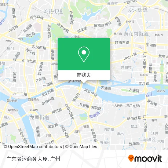 广东驳运商务大厦地图