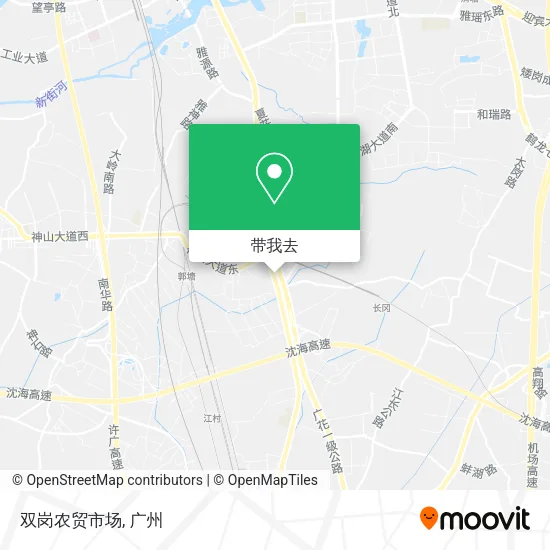 双岗农贸市场地图