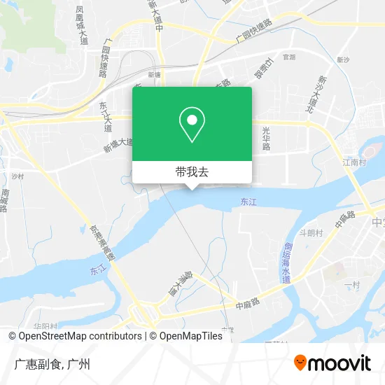 广惠副食地图