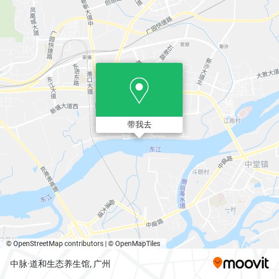 中脉·道和生态养生馆地图