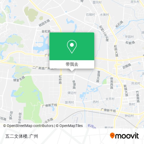 五二文体楼地图