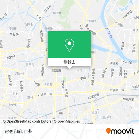 融创御府地图