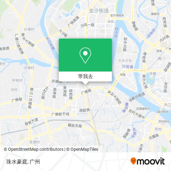 珠水豪庭地图