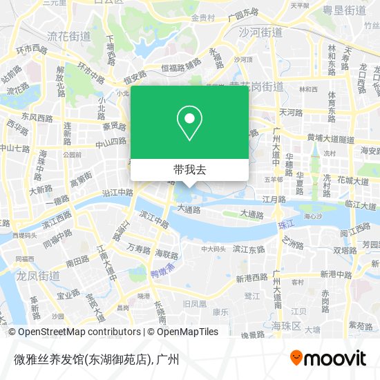 微雅丝养发馆(东湖御苑店)地图