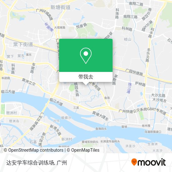 达安学车综合训练场地图