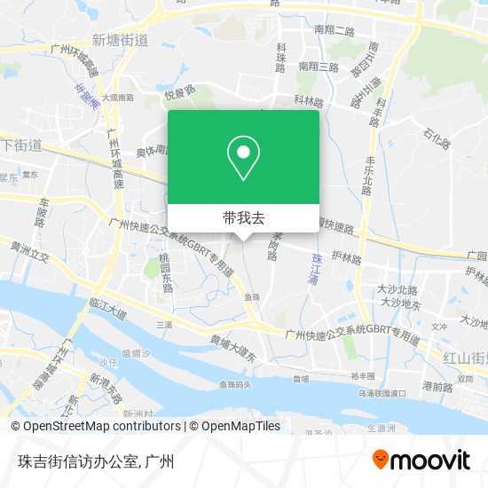 珠吉街信访办公室地图