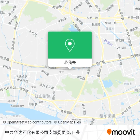 中共华达石化有限公司支部委员会地图