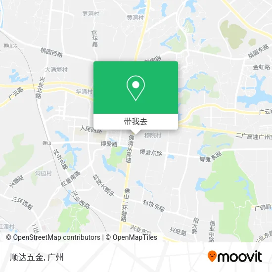 顺达五金地图