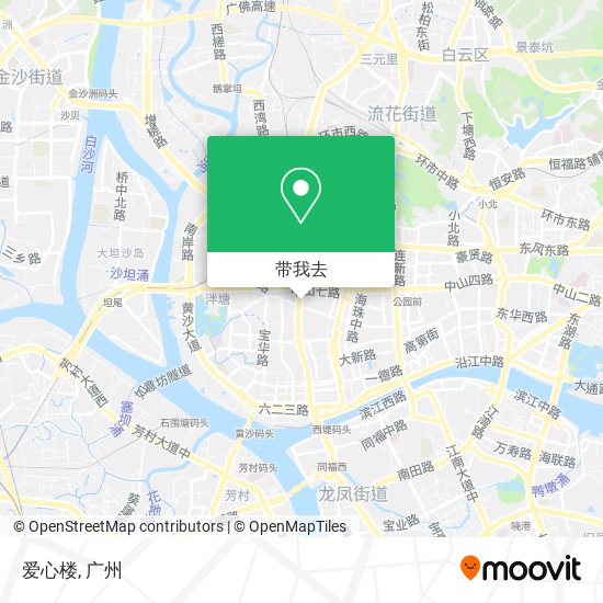 爱心楼地图