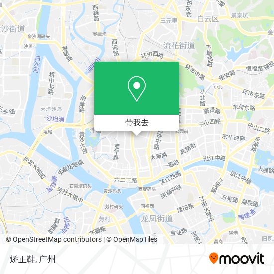 矫正鞋地图
