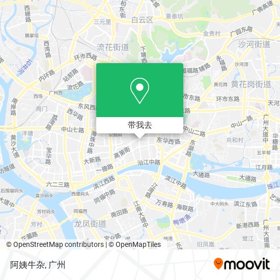 阿姨牛杂地图