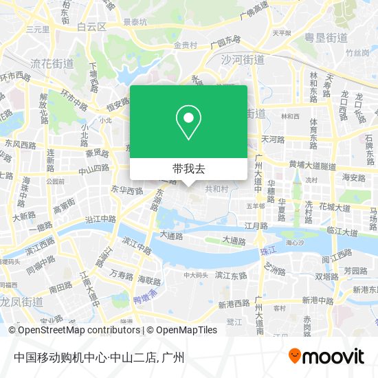 中国移动购机中心·中山二店地图