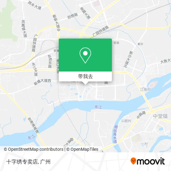 十字绣专卖店地图
