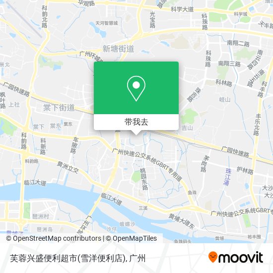 芙蓉兴盛便利超市(雪洋便利店)地图