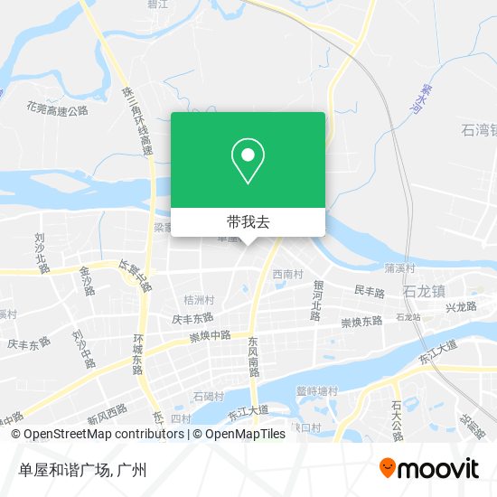 单屋和谐广场地图