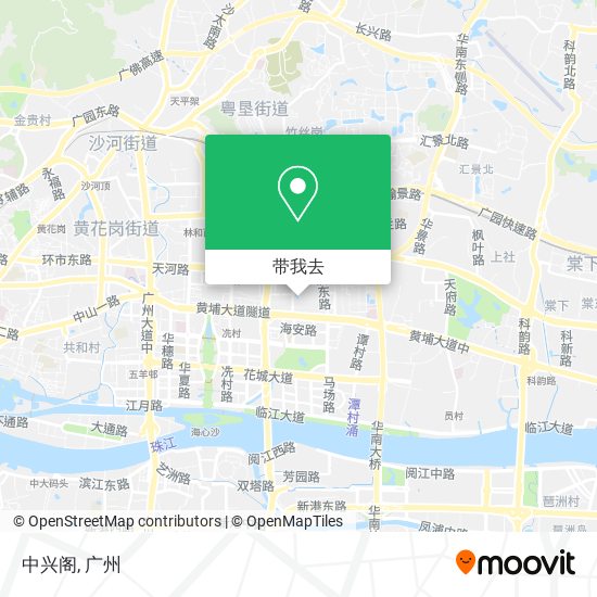 中兴阁地图