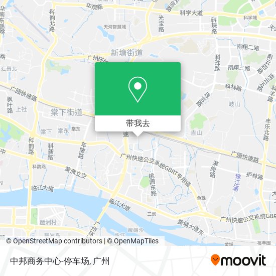 中邦商务中心-停车场地图
