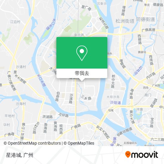 星港城地图