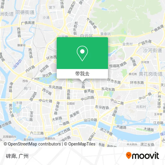 碑廊地图