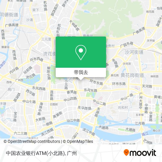 中国农业银行ATM(小北路)地图