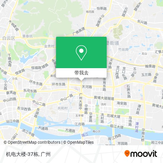 机电大楼-37栋地图