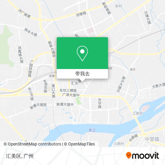 汇美区地图