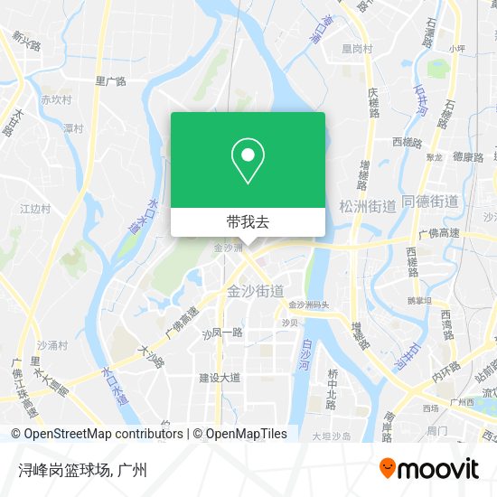 浔峰岗篮球场地图
