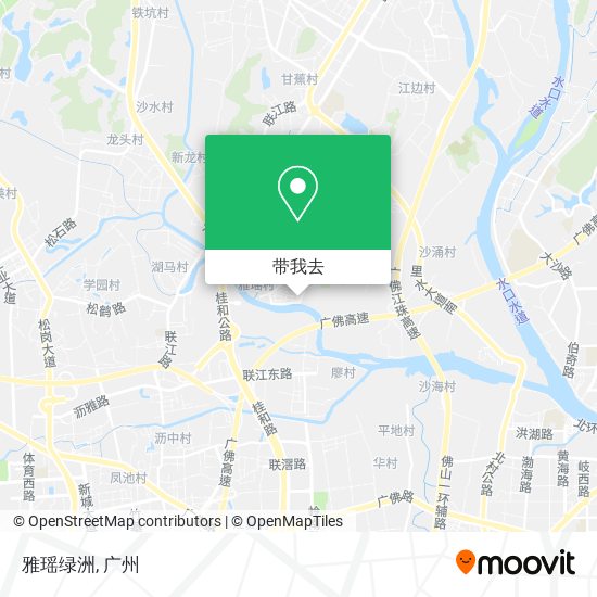 雅瑶绿洲地图