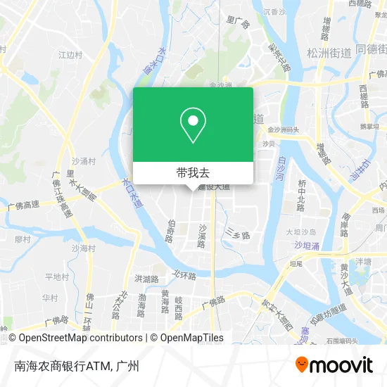 南海农商银行ATM地图