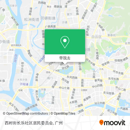 西村街长乐社区居民委员会地图
