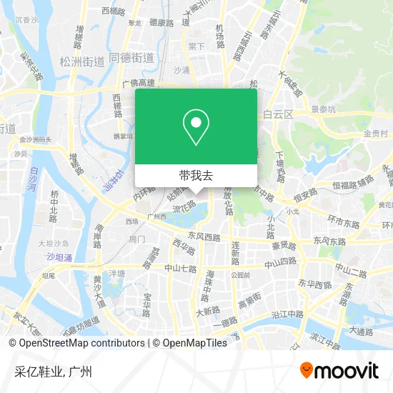 采亿鞋业地图