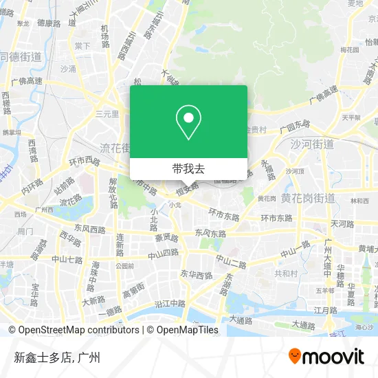 新鑫士多店地图